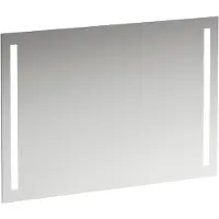 Laufen LANI Miroir, deux lampes intégrées verticalement, 1000x28x700mm, H4038551121441