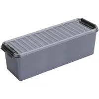 Sunware Boîte de rangement - gris - 1,3 L - 27 x 8 x 9 cm