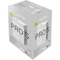 Laufen Pro S Set complet, lavabo, 1 trou de robinetterie à gauche, incl. meuble bas, porte à gauche, étagère à droite, 690x480mm, H8629654631041