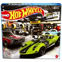 Hot Wheels HW Legends-Multipacks avec 6 voitures-jouets, cadeau pour enfants & collectionneurs