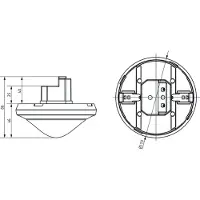 Theben AG theRonda S360-110 DALI UP WH Détecteur de présence DALI 2080580