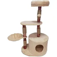 Laroy Arbre à chat Duvo+ Nuno, bois naturel beige