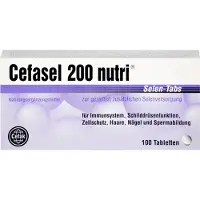 Cefak KG Cefasel 200 nutri Sélénium en comprimés, 100 comprimés
