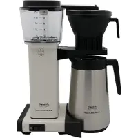 Moccamaster 79404 KBGT, cafetière à filtre, blanche, 1,25 litre
