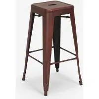 AHD Amazing Home Design tabouret de bar tabouret métallique design industriel 78cm steel stale - bronze