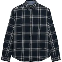 Superdry Chemise 'LUMBERJACK' sable / bleu marine