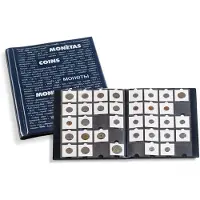 Leuchtturm 345988 Album pour porte-monnaies avec 10 feuilles pour 20 porte-monnaies chacune