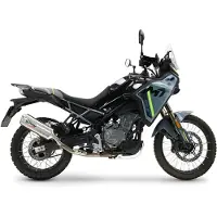 Gpr Exclusive Satinox Cf Moto 450 Mt 24-25 Homologated Slip On Muffler Argenté Homologated