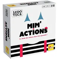 Liscianigiochi Mim'Actions – Jeu de mime – LUDOTECA – – À partir de 3 joueurs – À partir de 8 ans
