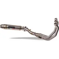 Gpr Exclusive Deeptone Inox Triumph Trident 660 21-24 Not Homologated Full Line System Argenté Not homologated