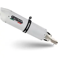Gpr Exclusive Albus Evo4 Honda Crf 1000 L Africa Twin Adventure S 18-20 Homologated Slip On Muffler Argenté Homologated
