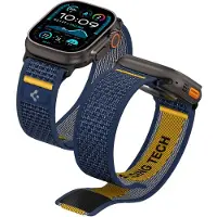 Spigen Athlex Air (44 mm, 45 mm, 46 mm, 49 mm, Matières plastiques), Sangles de montre, Bleu