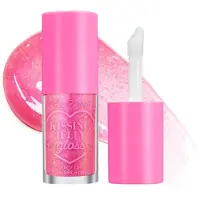 Too Faced Kissing Jelly Lip Oil Gloss brillant à lèvres à l'huile pour une hydratation intense teinte Bubblegum 4.5 ml