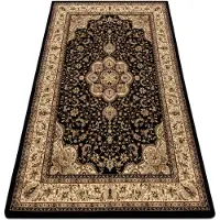 Rugsx Tapis ROYAL AGY modèle 0521 noir 400x500 cm