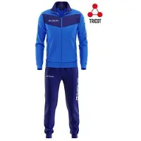 Givova Visa Tracksuit Bleu,Noir 5 Years Garçon