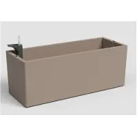 Artevasi Jardinière D¿Extérieur Auto-Arrosage Rimini Sur Pieds Artevasi 17 L Taupe 51 X 20 X H20 Cm