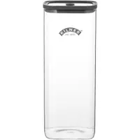 Kilner Conteneur de conservation en verre "Fresh Storage", 3,5 litres, (L x l x H) : 31 x 10 x 10 cm, transparent/gris