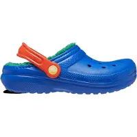 Crocs Classic doublés, modèle enfant, référence 207009-4LB, couleur bleu, taille 20-21