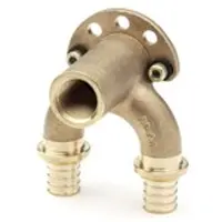 Rehau Équerre double RAUTITAN RX+ 20/20, Rp 1/2 court, 1 pièce.