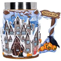 Nemesis Now Tasse Harry Potter Village de Pré-au-Lard Canne Décorative 16 cm
