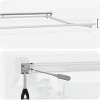 vidaXL Auvent électrique rétractable , couleur sable, 3 x 2,5 m