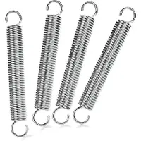 OEM Parasol pour caravane - Matériel de fixation - Ressort en acier quadruple avec double crochet - Housse de tente - Corde d'ombrage - Ressort en acier (4 pièces)