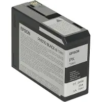 Epson T580 (C13T580100) - Noir photo - Cartouche d'encre