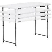 OEM Tableau pliable de haute qualité, réglable en hauteur, pour atelier et camping