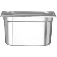 Hendi Conteneur GN 1/4, acier inoxydable, gamme Profi Line, hauteur 150 mm - 801611