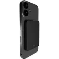Puro Banque d'alimentation sans fil Slim Power Mag 4200 mAh pour iPhone 12 iPhone 13 iPhone 14 et iPhone 15 Noir
