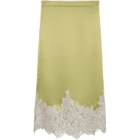 Vero Moda Jupe 'VMNovi' crème / kiwi