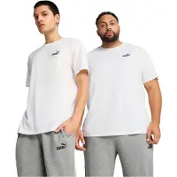 Puma T-Shirt fonctionnel 'Ess Small No. 1 Logo Tee' blanc