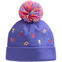 Next Bonnet jaune / bleu violet / rose