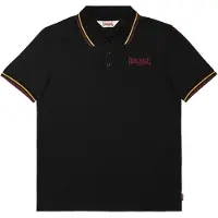Lonsdale Tursdale Short Sleeve Polo Noir S Homme