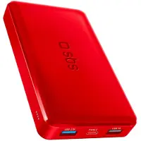 SBS Powerbank fast charge de 10.000 mAh 2 USB