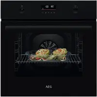 AEG 5000 SurroundCook / Four à encastrer / Autonettoyage pyrolytique / Noir BPK53516XB