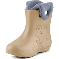 Ladeheid Bottes en caoutchouc pour enfants Eva, doublées (couleur chameau, taille 34/35) LA-CA-04