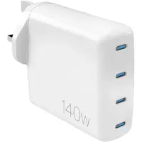 Puro Chargeur mural MiniPro 140W avec technologie GAN : 4 ports USB-C UK