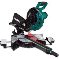 Vonroc Scie à onglet radiale 2200W - 254 mm | Avec laser et lampe LED