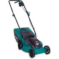 Vonroc Tondeuse à gazon 1300W – Largeur de coupe de 32cm | Bac de ramassage 30L incl.