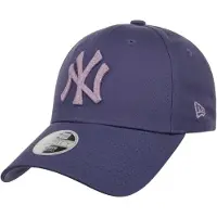 New Era Metallic Logo 9forty New York Yankees Cap Bleu