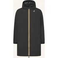 K-way - Veste longue coupe-vent imperméable et compactable - Le Vrai 4.0 Eiffel East Black Pure - Taille M - Noir