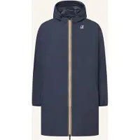 K-way - Veste longue coupe-vent imperméable et compactable - Le Vrai 4.0 Eiffel East Depht Blue - Taille L - Navy
