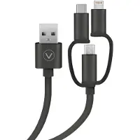 Vivanco VIVancoCâble USB 3 en 1, 0,75 m