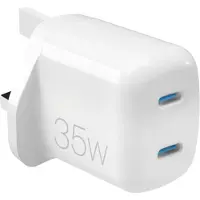 Puro Chargeur mural MiniPro 35W à deux ports USB-C - Technologie GaN UK