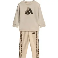Adidas Survêtement marron / taupe / noir