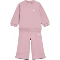 Adidas Originals Loose Crew Top Wide Leg Pants Set Rose 12-18 Months Enfants