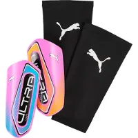Puma Protège-tibias - ULTRA Light Sleeve - Ultra Blue/Poison Ros - - L - Large - Protège-tibias