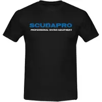 SCUBAPRO Scp-logo Short Sleeve T-shirt Noir S Homme