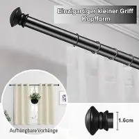 Famanu Barre pour salle de bains et chambre, extra-longue, 70-110 cm, barre pour baignoire